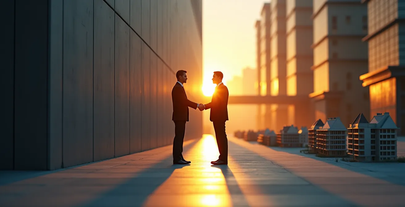 Comparaison visuelle entre approche demandeur et approche partenaire dans un contexte municipal