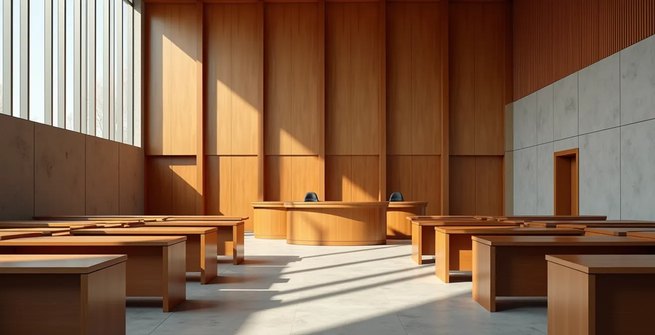 Représentation visuelle de l'échelle des sanctions au tribunal du travail du Québec