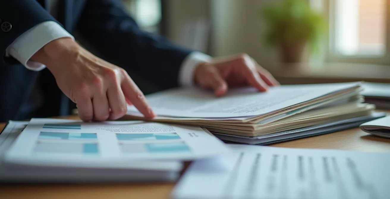 Enquêteurs du Bureau de la concurrence procédant à une saisie documentaire dans un bureau.